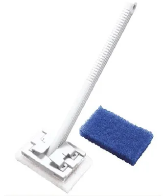 Produktbild von Haug Bürsten Grill-Schrubber weiß Kunststoff (8610)
