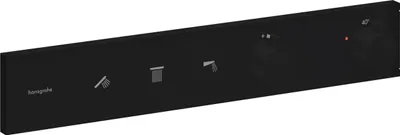 Produktbild von Fertigmontageset RAINSELECT f UP-Thermostat 3 Verbr mattschwarz mattschwarz