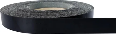 Produktbild von Kantenumleimer 4x500 cm - Schwarz Matt - Melamin Kantenband mit Schmelzkleber für stabile Möbelkanten - Umleimer für Schutz und dekorativen Abschluss von Möbelplatten - Furnierband zum Aufbügeln
