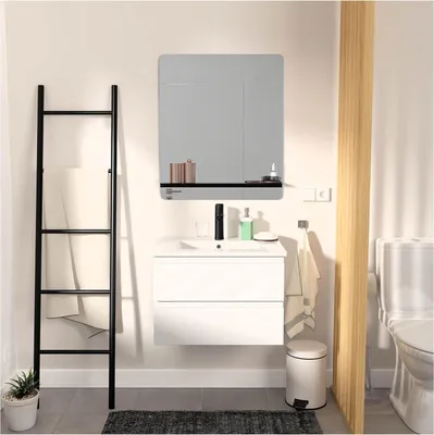 Immagine prodotto di Mobile lavabo singolo + lavabo + rubinetto + specchio SORRENTO
