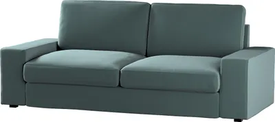 Produktbild von Dekoria Bezug für Kivik 3-er Bettsofa, smaragdgrün, Kivik 3-er Bettsofabezug