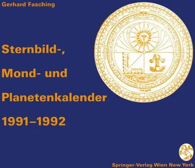 Produktbild von Sternbild-, Mond- und Planetenkalender 1991-1992