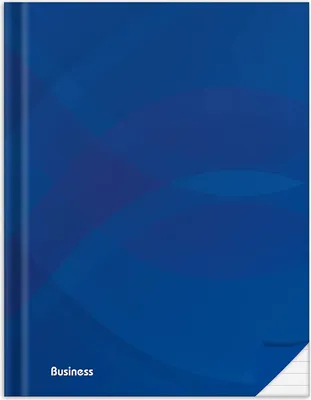 Produktbild von RNK Verlag Notizbuch "Business blau" DIN A4 liniert Kladde 96 Blatt / 192 Seiten