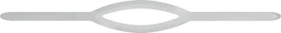 Image de Bandeau pour masque de plongée Seacsub Slt Blanc, Noir 16 mm Blanc, Noir 16 mm