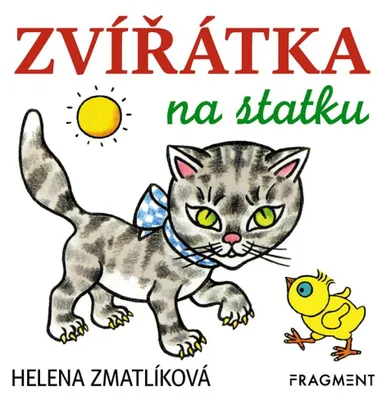 Obrázek produktu pro Knížka leporelo CZ text - Zvířátka na statku 10,5x10cm 12m+