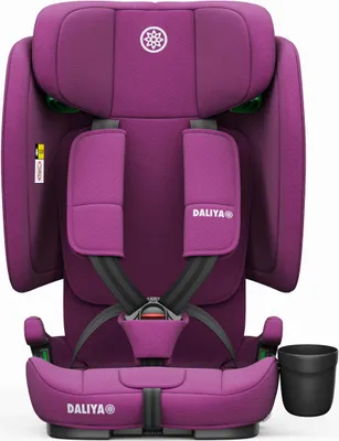 Zdjęcie produktu dla Fotelik dziecięcy Daliya® JOYMAX i-Size, ISOFIX, pas Top Tether z sygnalizacją, dla dzieci o wzroście 76–150 cm, od 15. miesiąca życia, 9–36 kg, fotelik samochodowy | Fioletowy