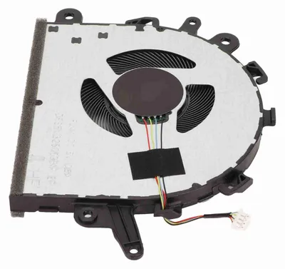 Image de Ventilateur de processeur, connecteur 4 broches, 5 V CC, 0,5 A – Ventilateurs de refroidissement de remplacement pour ordinateur portable Lenovo IdeaPad S145 série 15