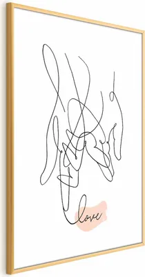 Produktbild von Posterpapier Poster - Tangled Feelings 40x60 cm Menschen m-A-0928-ao-a