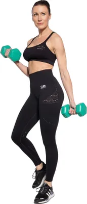 Produktbild von Gatta Active, Sport Leggings Damen, Sporthose Lang, Fitness GA, Schwarz, L
