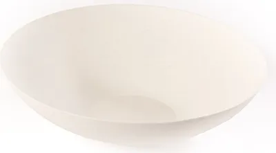 Produktbild von Teller aus Zuckerrohr in Weiss, tief, rund, Ø 180 x h 45 mm, 20 Stück