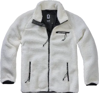 Obrázek produktu pro Pánská bunda Brandit Teddyfleece Jacket white - 3XL