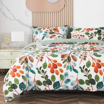 Immagine prodotto di Biancheria da letto in morbida microfibra, verde, 220x240 cm