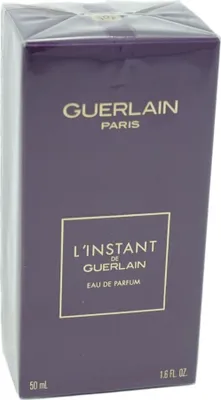 Obrázek produktu pro Guerlain L'Instant de, Ženy, 50 ml, Nedoplnitelná lahvička, Jantar, Med, Jasmín, Magnoliová, Ylang-ylang, Sprej, Alcohol, parfum (fragrance), aqua (water), linalool, geraniol, limonene, benzophenone-3, bht,...