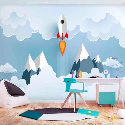 Produktbild von Basera Selbstklebende Fototapete Kindermotiv e-B-0038-a-a, mit UV-Schutz, 245x175 cm