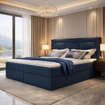 Produktbild von Boxspringbett Vivre Bonellfederkern inkl. Topper 140x200-160x200-180x200