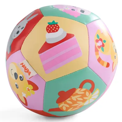 Obrázok produktu pre HABA Babyball Teeparty – Mäkká motorická hračka pre bábätká od 6 mesiacov
