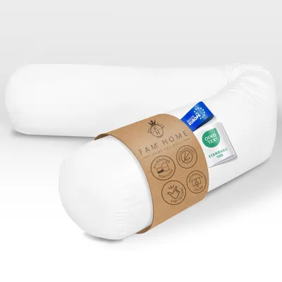 Produktbild von Nackenrolle Kopfkissen 180 cm - Orthopädisch & Atmungsaktiv