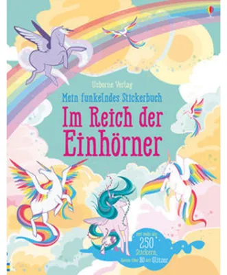 Obrázok produktu pre Mein funkelndes Stickerbuch: Im Reich der Einhörner