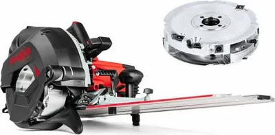 Produktbild von Mafell Nutfräse Fräse Multifräse NFU 50 2300W 918701 + Verstellnuter 163x22-40mm