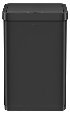 Produktbild von EKO - Mirage X Sensor Abfalleimer 80 Liter - Stainless steel   - Matt Schwarz