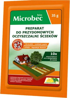 Obrázok produktu pre Aktivátor pre domáce čistiarne odpadových vôd 35g MicrobecBros