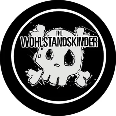 Produktbild von Wohlstandskinder - Totenkopf - Button