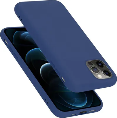 Obrázek produktu pro Cadorabo ochranné pouzdro pro Apple iPhone 12 / 12 PRO v modrém krytu na mobilní telefon TPU pouzdro