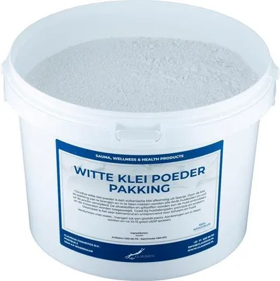 Productafbeelding van Witte Klei Poeder 1 kg voor Gezichtsmasker