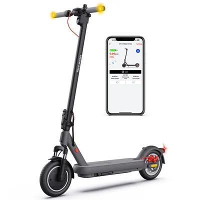 Produktbild von Elektroscooter Mit Straßenzulassung (ABE), 10 Zoll E Roller, Max.25km/h, Dual-Stoßdämpfer, 42V 7.5Ah, Blinker, APP, Klappbar, E Scooter Für Erwachsene