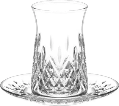 Zdjęcie produktu dla LAV Odin Elegancki zestaw do herbaty ze spodkami dla 6 osób 170 ml - 12 sztuk