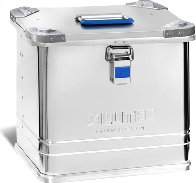 Produktbild von ALUTEC Aluminiumbox INDUSTRY 27 (350x245x315mm, staub-/spritzwassergeschützt)