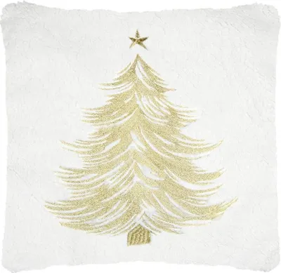 Produktbild von Weihnachtskissen KLAUS mit Weihnachtsbaum, 45 × 45 cm