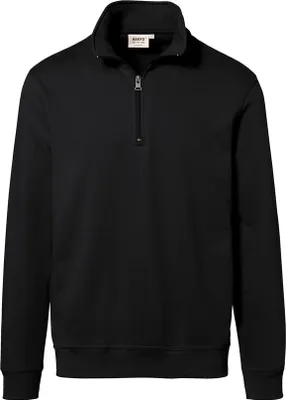 Produktbild von HAKRO Zip-Sweatshirt Premium 451, schwarz, M