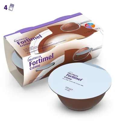 Imagen del producto de FORTIMEL CREMA DE CHOCOLATE, 4 unidades de 125 g