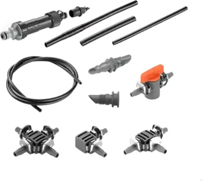 Image de Kit d'arrosage pour mur végétal d'angle de 12 modules