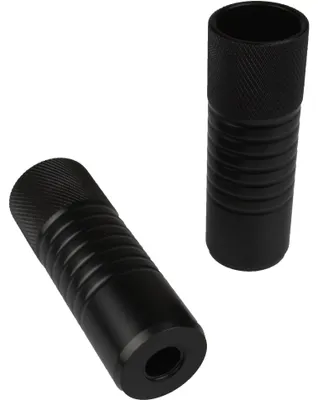 Immagine prodotto di VWP - Perni per assi BMX 38 mm, 10 fori da 14 mm, filo a Z, nero (a gradini)