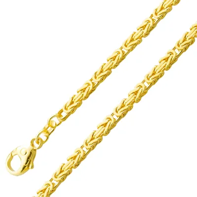 Produktbild von Königsketten Armband 2,6mm Gelbgold 585 14 Karat massiv poliert 18