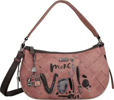 Immagine prodotto di Anekke borsa a tracolla borsa a tracolla Parisian Oval Shoulder Bag Multicolor malva