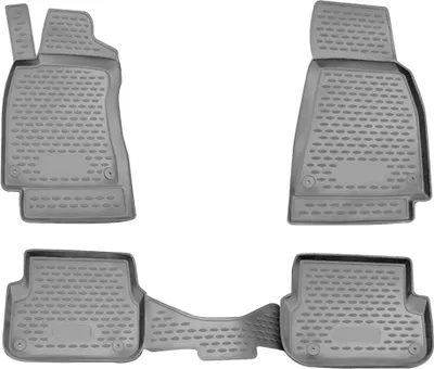 Immagine prodotto di 2008-2011 Audi A6 Limousine Allroad Avant FL Fußmatten Gummi Grau 4 tlg