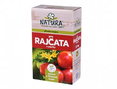 Obrázek produktu pro AGRO Natura Přírodní hnojivo pro rajčata a papriky 1,5 kg AGRO 000797