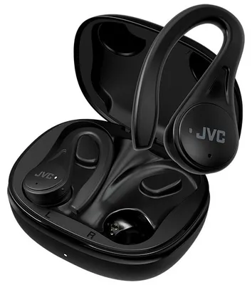 Zdjęcie produktu dla JVC HA-EC25T, True Wireless Stereo (TWS), 20 - 20000 Hz, Połączenia/muzyka, 6,8 g, Zestaw słuchawkowy, Czarny