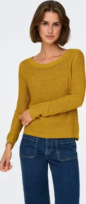 Image de ONLY Basic Pull en maille Stretch Sweater manches longues col rond Shirt ONLGEENA Taille : XL