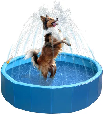 Obrázek produktu pro Bazén s rozstřikovačem Coolpets Splash 120 cm, 30 cm