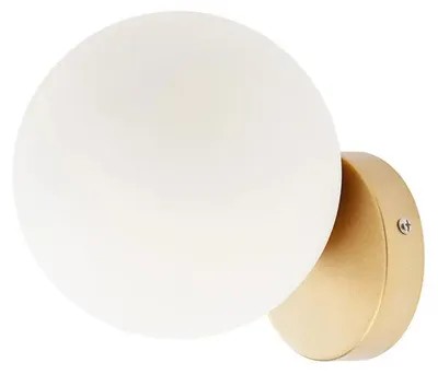 Productafbeelding van VOLLEY AP 1X28W E14 wandlamp - Goud