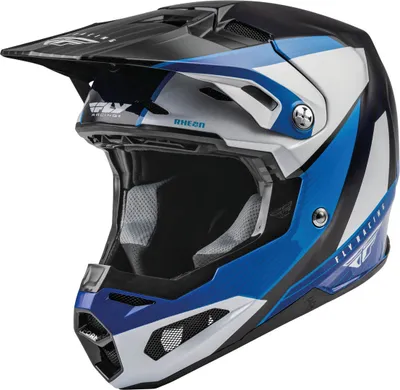 Immagine prodotto di FLY Racing Formula Carbon Prime Casco da motocross Colore: Blu/Nero/Bianco, Taglia: L (59/60)