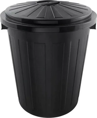 Immagine prodotto di Cestino universale da 50 litri in PP grigio opaco