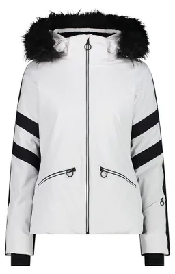 Produktbild von CMP Damen Skijacke Ski Jacket Zip Hood Weiß 42