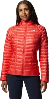 Produktbild von Mountain Hardwear Ghost Whisperer Daunenjacke Rot,Orange L Frau Rot,Orange L