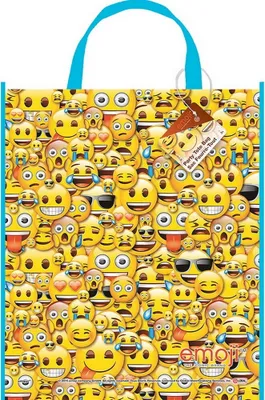 Immagine prodotto di Emoji - Borsa in plastica SG24121 (L) (giallo/blu)