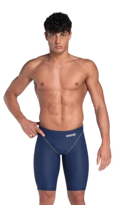 Image de ARENA Powerskin ST Next, maillot de bain homme, homologué FINA, maillot de bain homme en matériau recyclé, maillot de bain homme doublé – taille D2, bleu